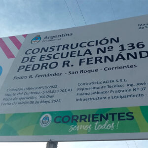 Nuevas Obras en la Escuela N°136 Dr Pedro R. Fernández001