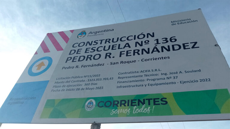 Nuevas Obras en la Escuela N°136 Dr Pedro R. Fernández