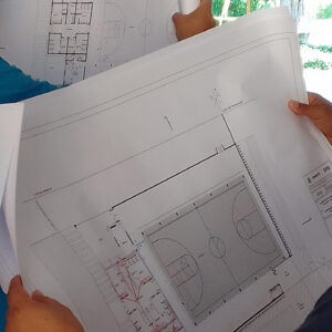 Obras en el polideportivo img001