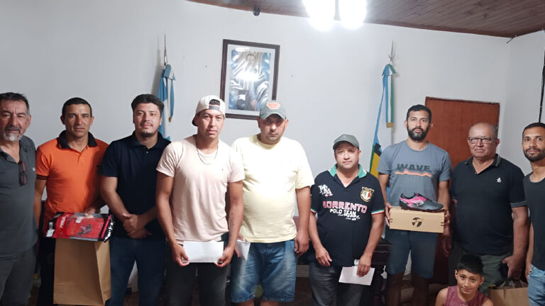 Entrega de premios en la Liga Municipal de Fútbol