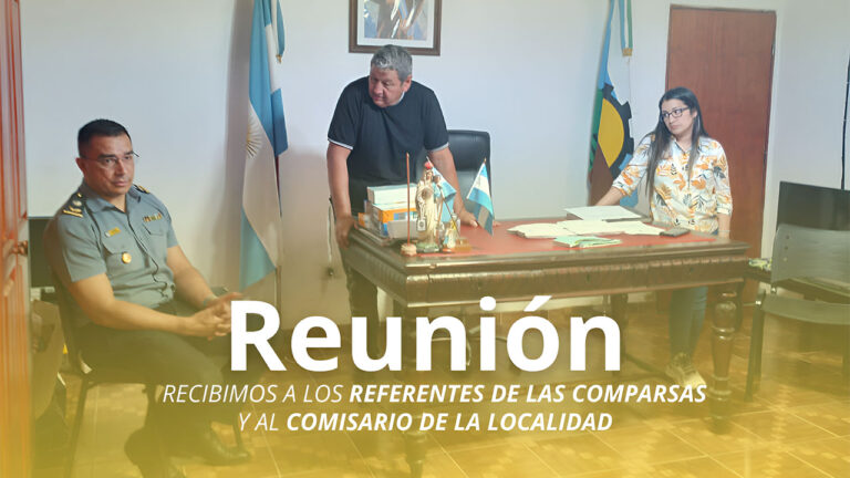 Reunión y entrega de subsidio