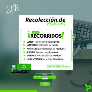 Recolección de Residuos y Ramas – Recorridos Abril 002