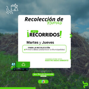 Recolección de Residuos y Ramas – Recorridos Abril 003