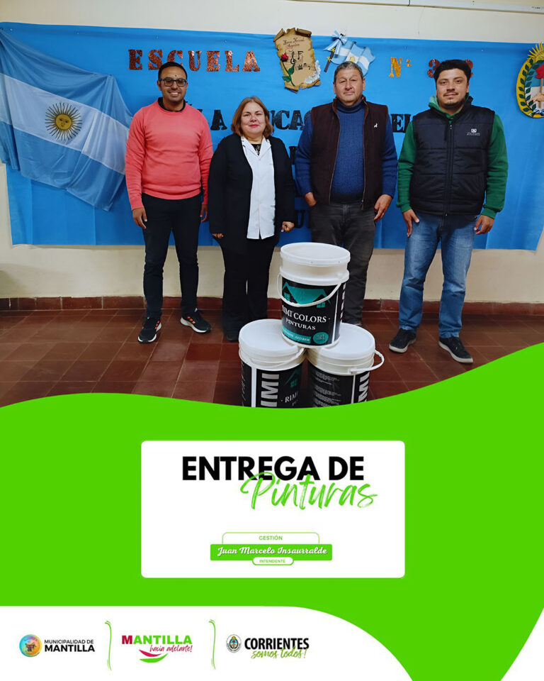 Entrega de pinturas