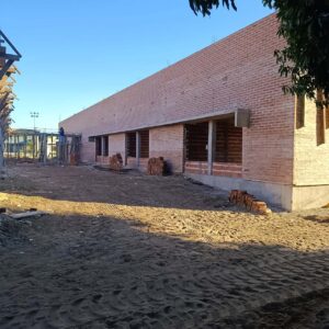 Avanzan las obras en la Escuela N136 002