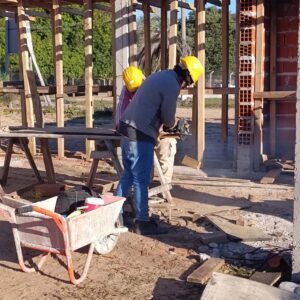 Avanzan las obras en la Escuela N136 004
