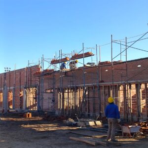 Avanzan las obras en la Escuela N136 005