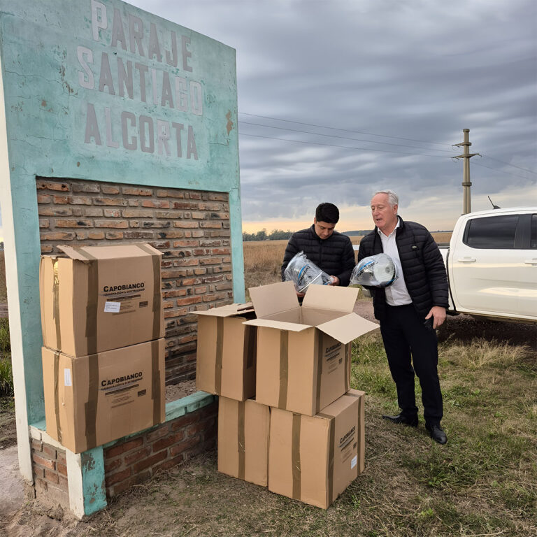 Entrega de Luminarias