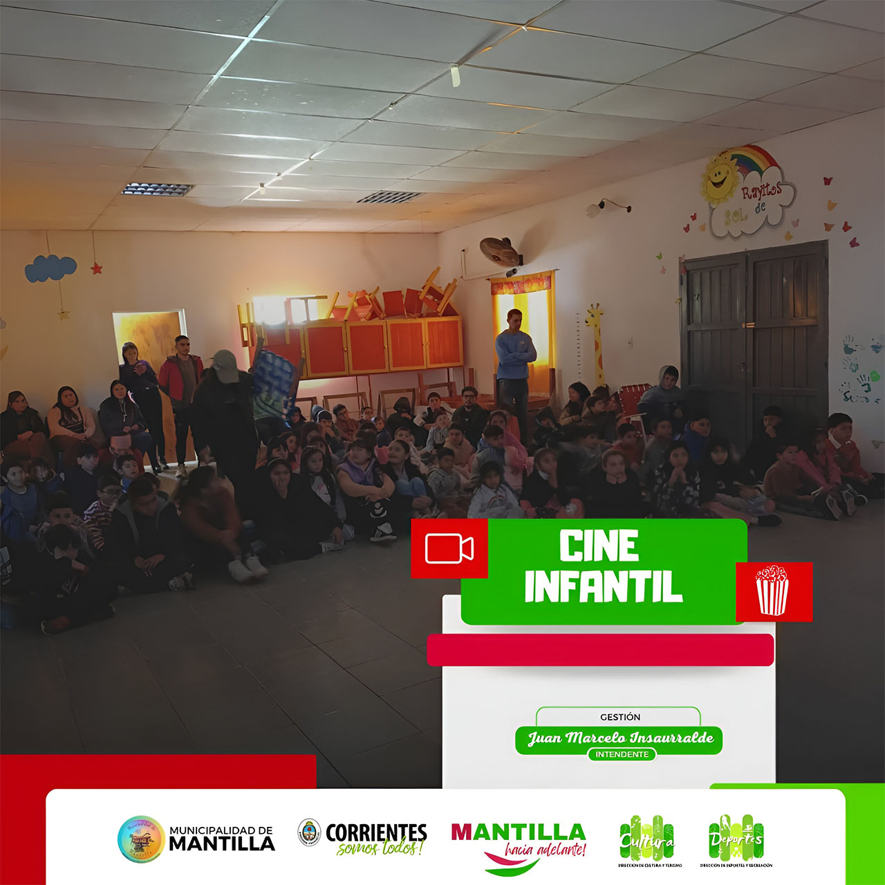 Mes de Julio con Cine y Alegría para los Más Pequeños